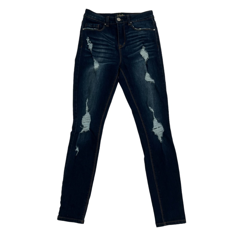 Indigo Rein Curvy Distressed Jeans Size 7 Women’s